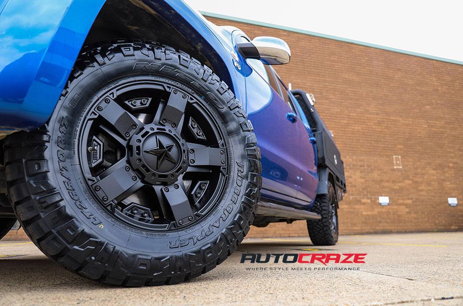 VOLKSWAGEN AMAROK ROCKSTAR XD 2 MATTE BLACK